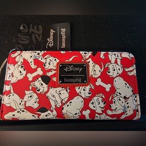 Loungefly Red Disney Dalmatian Wallet